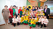 Участие в районном мероприятии танец "Валенки"